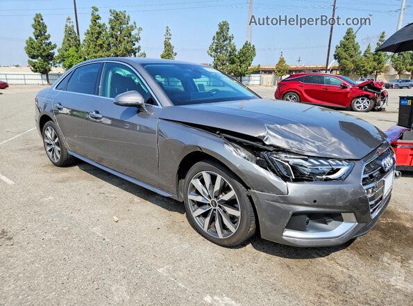WAUBBAF41NA041643 2022 AUDI A4 Gray წინა მარჯვენა