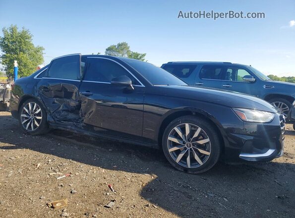 WAUBBAF44MA058712 2021 AUDI A4 Black Передня права чверть