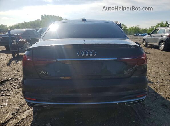 WAUBBAF44MA058712 2021 AUDI A4 Black Вид ззаду
