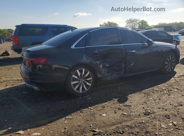 WAUBBAF44MA058712 2021 AUDI A4 Black Задня права чверть
