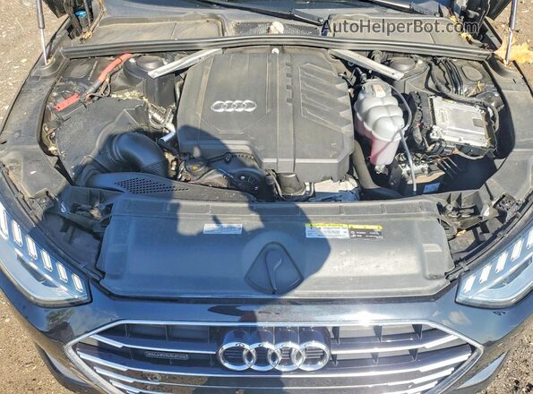 WAUBBAF44MA058712 2021 AUDI A4 Black Вид задньої частини салону