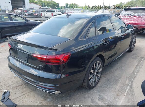 WAUBBAF48RN007620 2024 AUDI A4 Black Rear right
