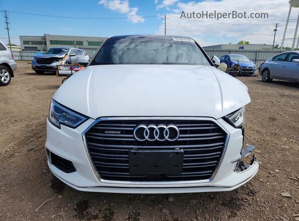 WAUBEGFFXKA081307 2019 AUDI A3 Белый Вид спереди