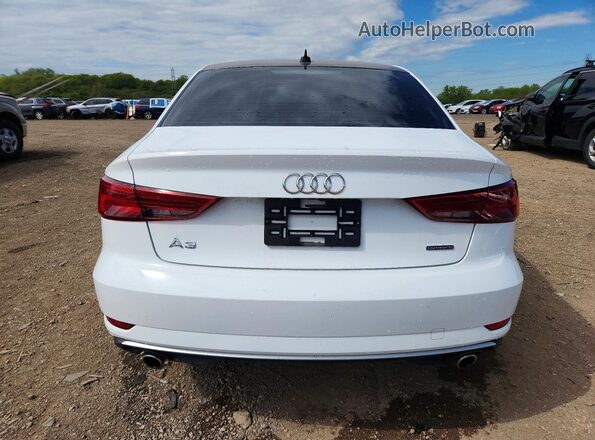 WAUBEGFFXKA081307 2019 AUDI A3 Белый Вид сзади