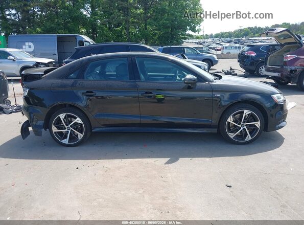 WAUBEGFFXLA103792 2020 AUDI A3 Black უკანა სალონის ხედი
