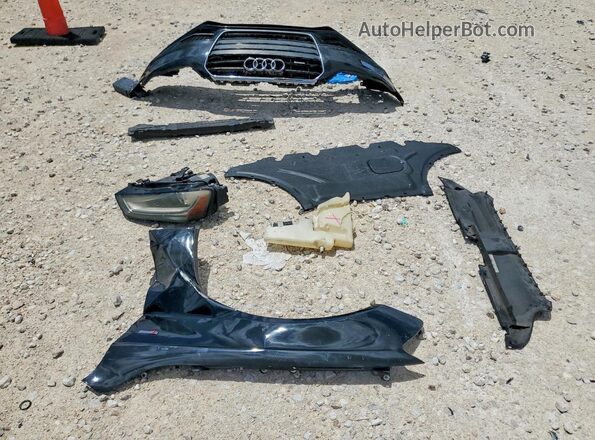 WAUBFAFL0GN003411 2016 AUDI A4 Black Vista del compartimento del motor