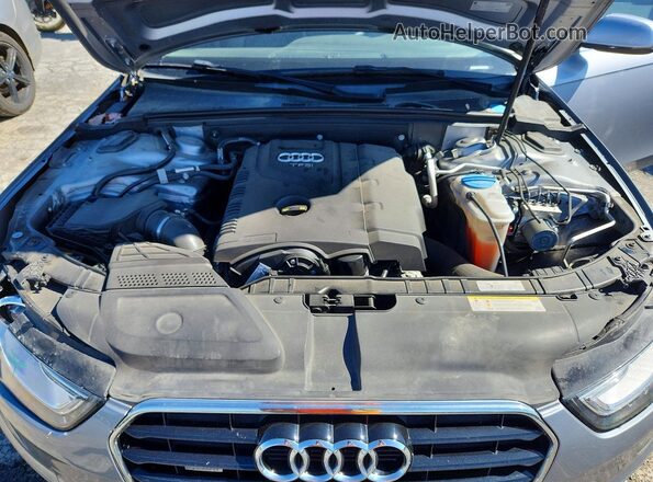 WAUBFAFL0GN009497 2016 AUDI A4 Серебряный Вид задней части салона