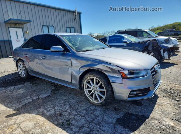 WAUBFAFL0GN009497 2016 AUDI A4 Серебряный Передняя правая четверть
