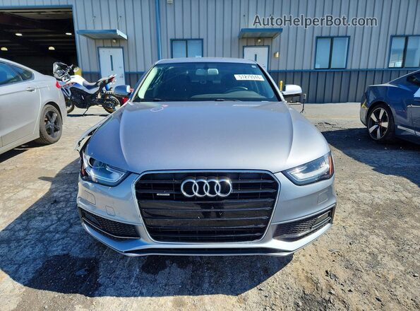 WAUBFAFL0GN009497 2016 AUDI A4 Серебряный Вид спереди