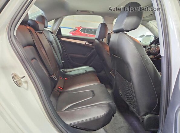 WAUBFAFL6GN015191 2016 AUDI A4 White Вид задніх сидінь