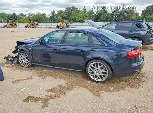 WAUBGAFL1GA002854 2016 AUDI S4 Blue Tył lewy