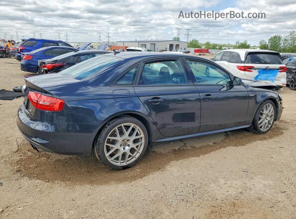 WAUBGAFL1GA002854 2016 AUDI S4 Blue Tył prawy