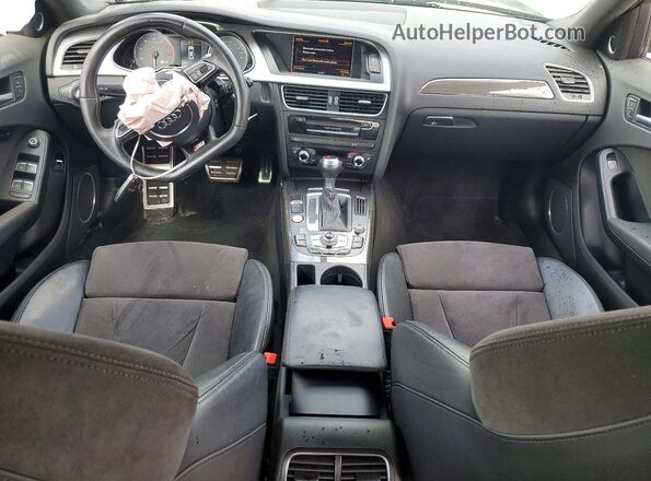 WAUBGAFL1GA002854 2016 AUDI S4 Blue Widok deski rozdzielczej