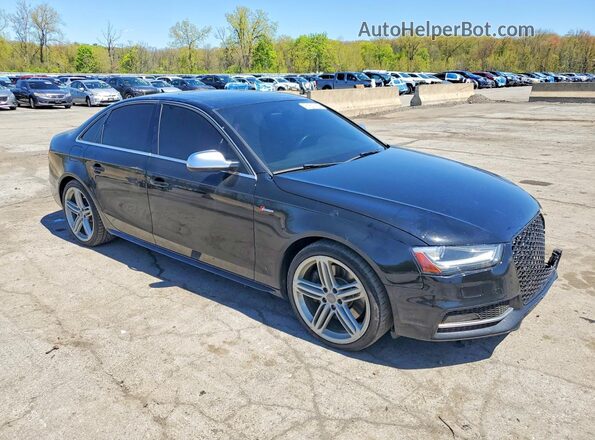 WAUBGAFL3GA008218 2016 AUDI S4 Black Przód prawy