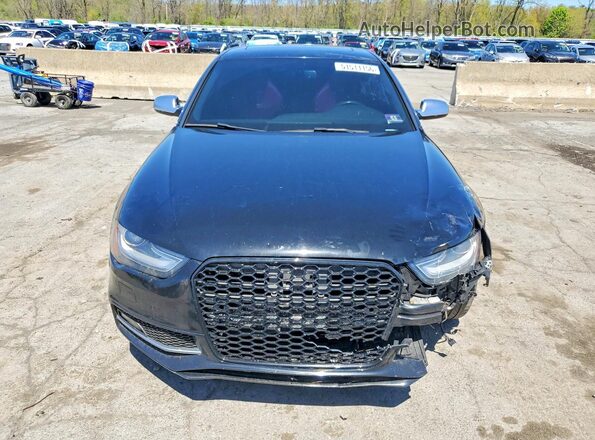 WAUBGAFL3GA008218 2016 AUDI S4 Black Widok z przodu