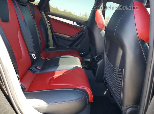 WAUBGAFL3GA008218 2016 AUDI S4 Black Widok tylnych siedzeń