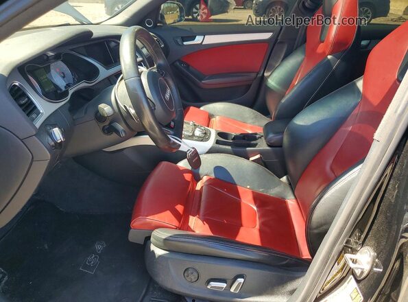 WAUBGAFL3GA008218 2016 AUDI S4 Black Widok wnętrza z przodu