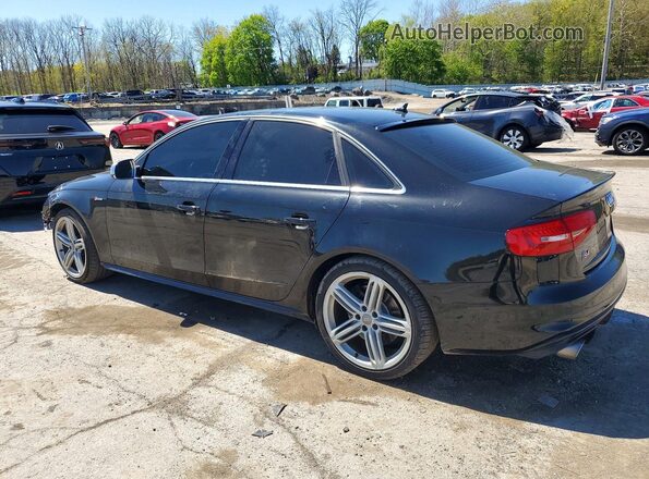 WAUBGAFL3GA008218 2016 AUDI S4 Black Tył lewy
