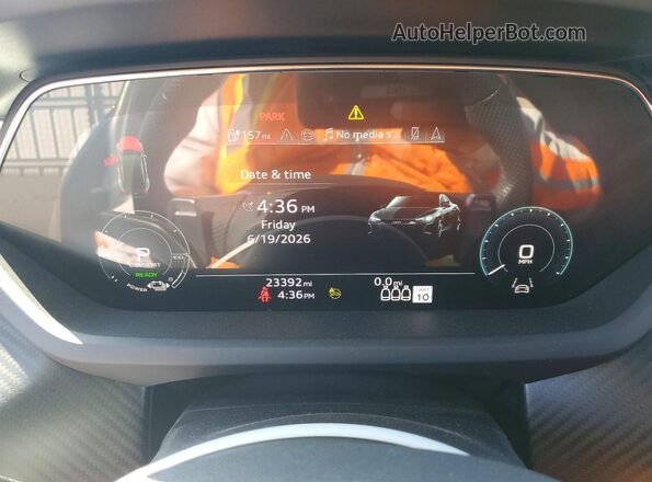 WAUBHBFW2R7901543 2024 AUDI RS Black Սարքավորումների վահանակի տեսք