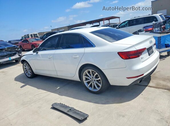 WAUBNAF41HN030064 2017 AUDI A4 White Задня ліва чверть