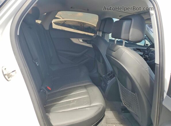 WAUBNAF41HN030064 2017 AUDI A4 White Вид задніх сидінь
