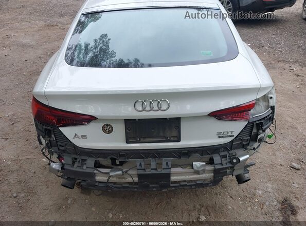 WAUBNCF50JA061775 2018 AUDI A5 White Front view