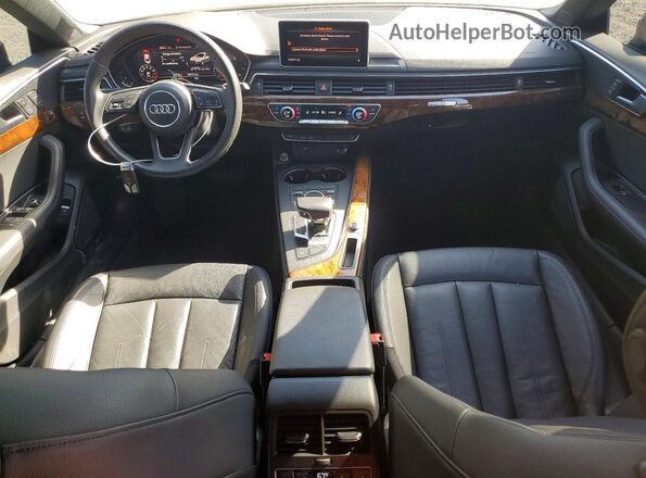 WAUBNCF50KA070915 2019 AUDI A5 Black Widok deski rozdzielczej