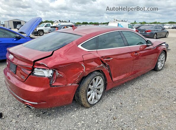WAUBNCF51JA112281 2018 AUDI A5 Красный 