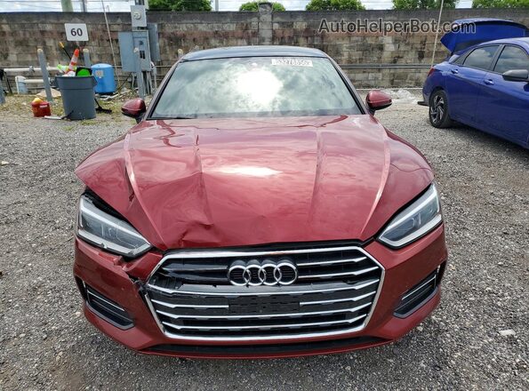 WAUBNCF51JA112281 2018 AUDI A5 Красный 