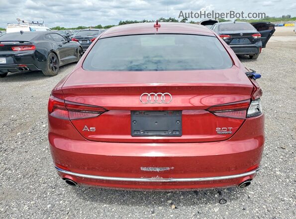 WAUBNCF51JA112281 2018 AUDI A5 Красный 