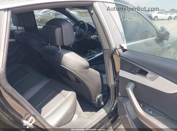 WAUBNCF53JA052035 2018 AUDI A5 Black Widok naklejki z numerem VIN