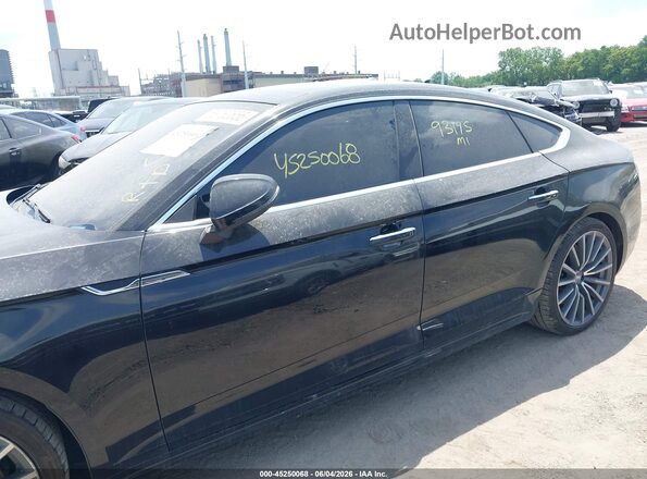 WAUBNCF53JA052035 2018 AUDI A5 Black Widok wnętrza 360 stopni
