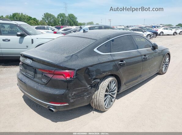 WAUBNCF53JA052035 2018 AUDI A5 Black Widok z przodu