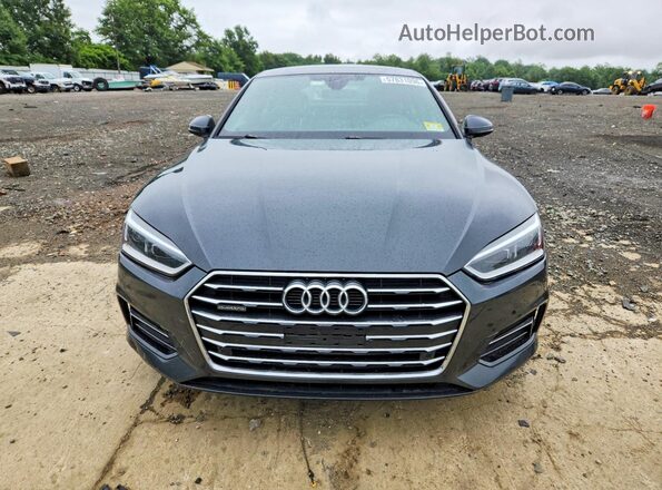 WAUBNCF53KA006187 2019 AUDI A5 Gray Вид спереду