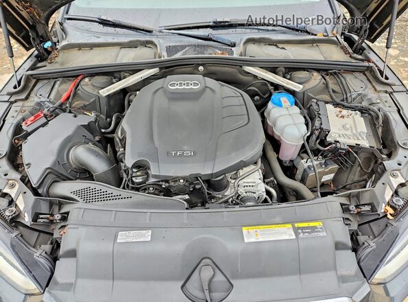 WAUBNCF53KA006187 2019 AUDI A5 Gray Вид задньої частини салону