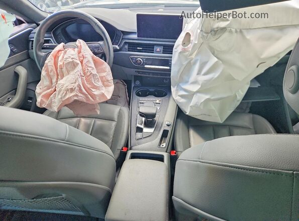 WAUBNCF53KA029517 2019 AUDI A5 Blue Вид панелі приладів