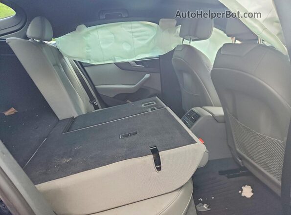 WAUBNCF53KA029517 2019 AUDI A5 Blue Вид задніх сидінь