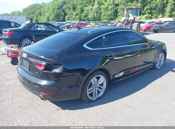 WAUBNCF58KA037239 2019 AUDI A5 Black Tył prawy