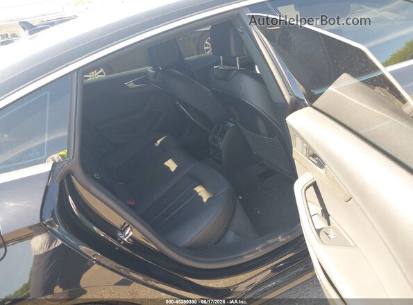 WAUBNCF58KA037239 2019 AUDI A5 Black Widok naklejki z numerem VIN