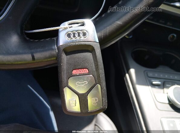 WAUBNCF59JA061161 2018 AUDI A5 Blue Dashboard view