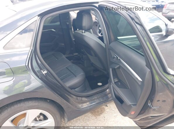 WAUBUDGY8PA043146 2023 AUDI A3 Gray VIN კოდის სტიკერის ხედი