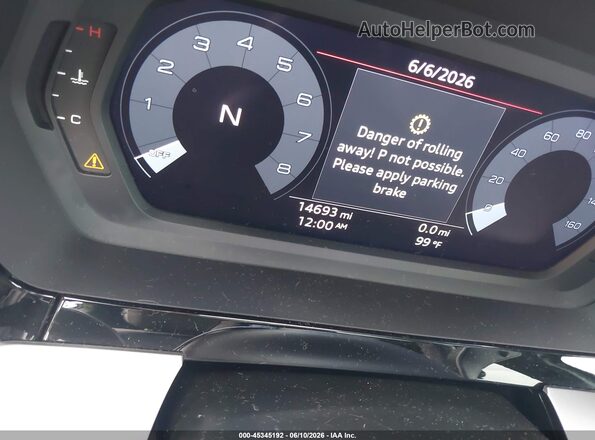 WAUBUDGY8PA043146 2023 AUDI A3 Gray უკანა სავარძლების ხედი