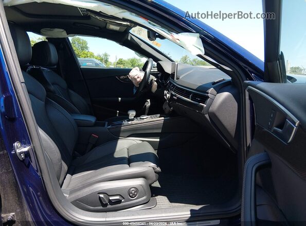 WAUC4AF41KA002111 2019 AUDI S4 Синий Вид салона спереди