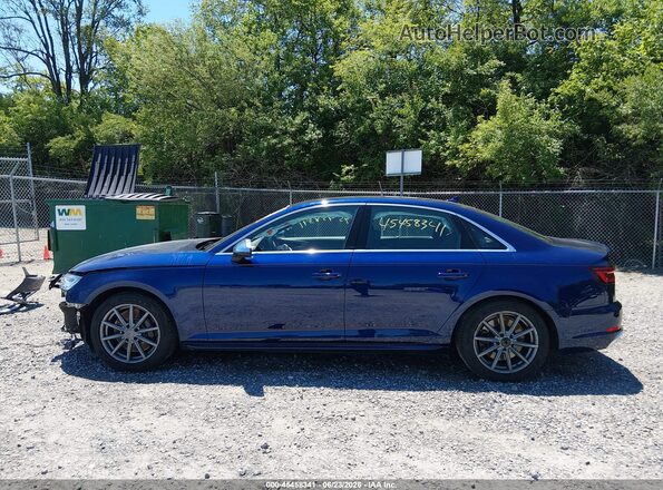 WAUC4AF41KA002111 2019 AUDI S4 Синий 