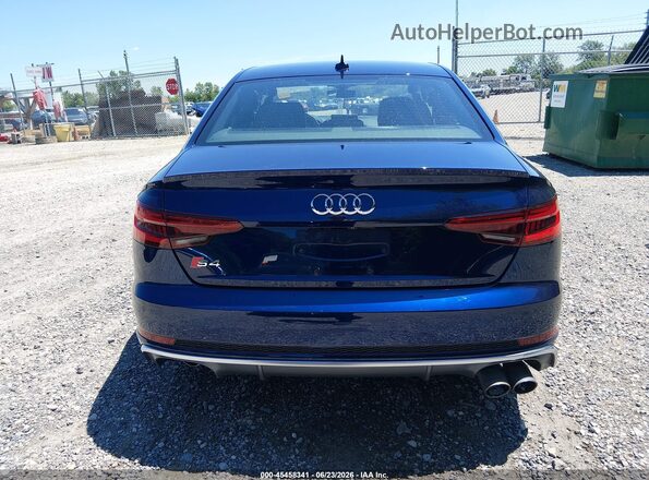 WAUC4AF41KA002111 2019 AUDI S4 Синий 