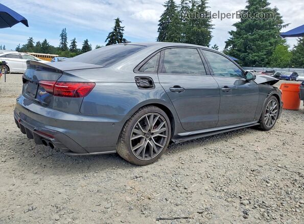 WAUC4AF42MA030471 2021 AUDI S4 Gray 