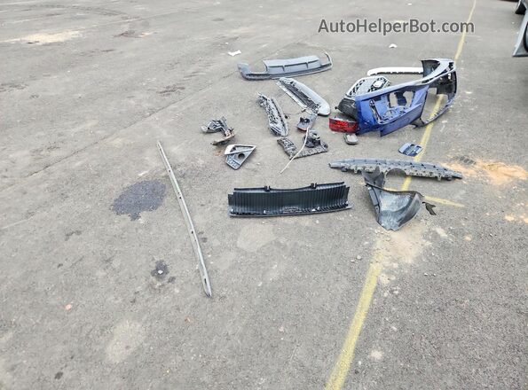 WAUC4AF42MA065141 2021 AUDI S4 Blue Շարժիչի բաժամունքի տեսք
