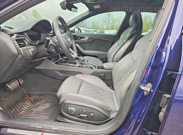 WAUC4AF42MA065141 2021 AUDI S4 Blue Սալոնի դիմացի տեսք