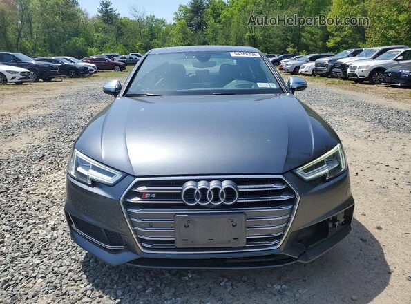 WAUC4AF44JA001386 2018 AUDI S4 Gray 
