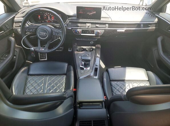 WAUC4AF44JA001386 2018 AUDI S4 Gray 